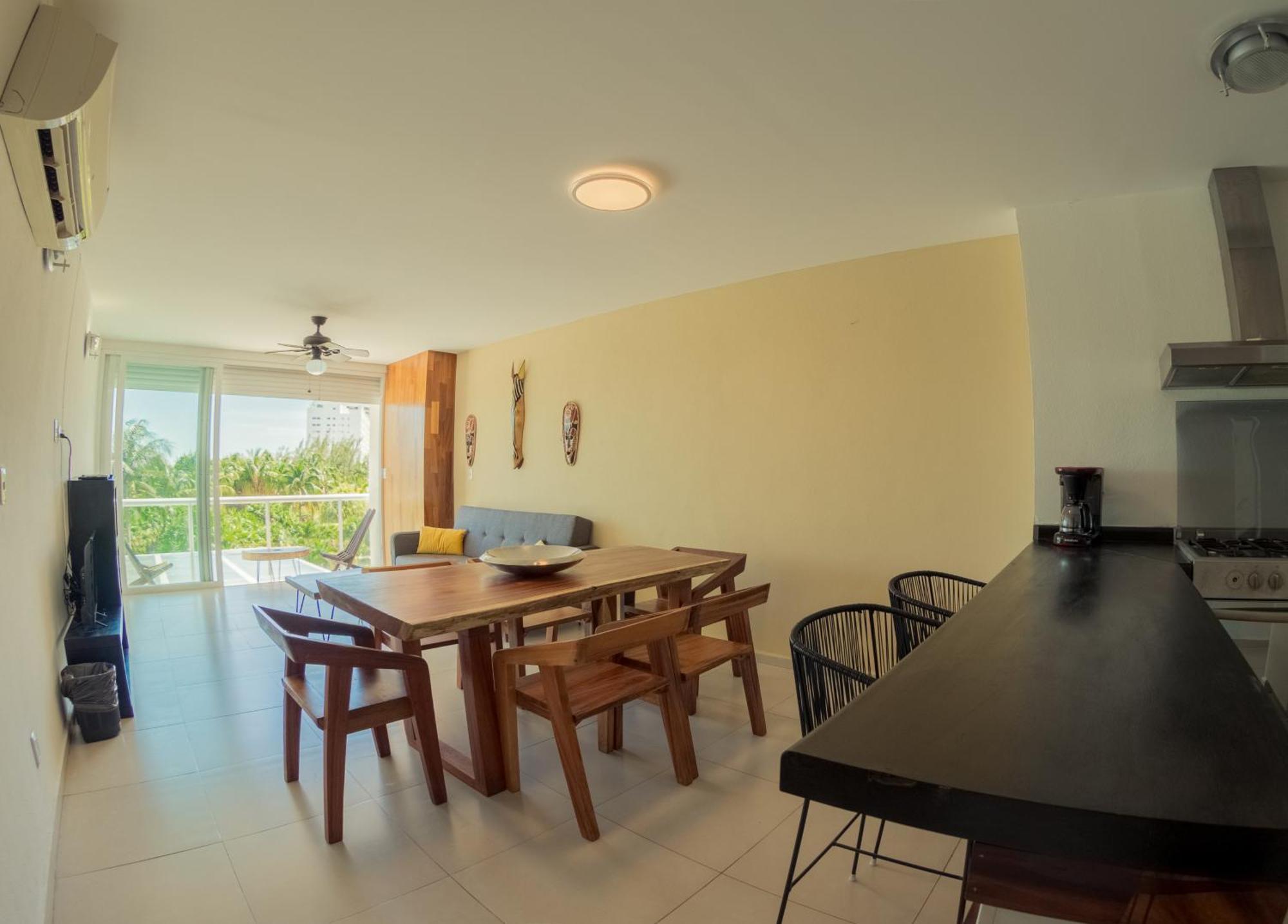 New Beachfront Luxury Apartments แคนคูน ภายนอก รูปภาพ